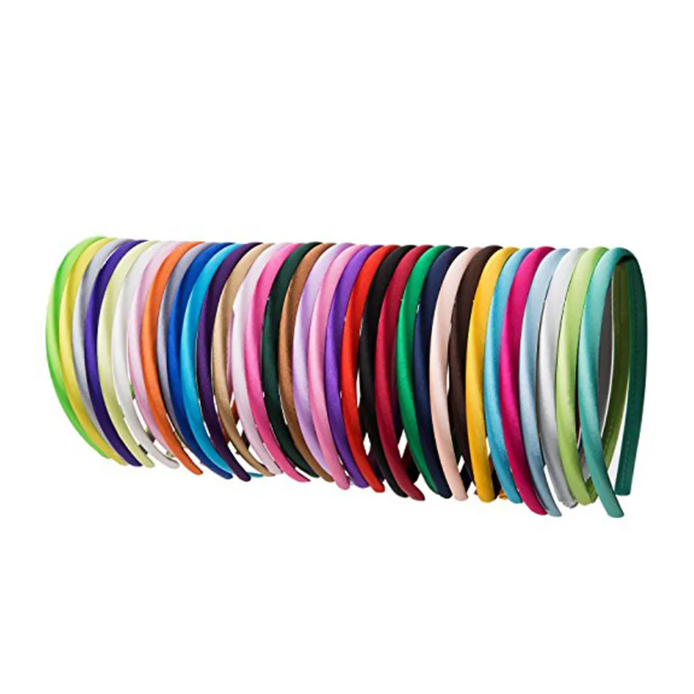34Pcs Candy Color Satin-Like Finish Headbands for Women 1Cm Width 34.5cm Length Wide Flexible Hair Bands Fashion Headband
34Pcs Candy Color Satin-Like Finish Headbands for Women 1Cm Width 34.5cm Length Wide Flexible Hair Bands Fashion Headband