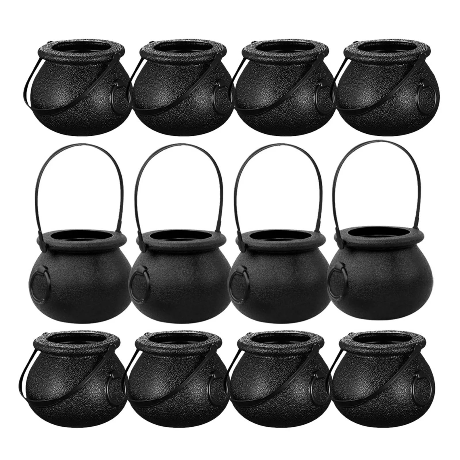 12Pcs Halloween Candy Cauldrons Plastic Mini Containers Party Supplies Decor Trick Or Treat Pot Trick Or Treat Bucket
12Pcs Halloween Candy Cauldrons Plastic Mini Containers Party Supplies Decor Trick Or Treat Pot Trick Or Treat Bucket