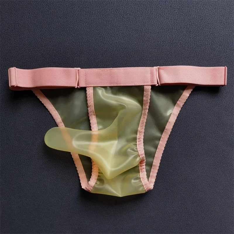 Sexy Mens Latex Underwear Briefs Rubber JJ Sleeve Condom Sissy Lingerie Seamless Adjustable Waist Safety Panties Transparent
Sexy Mens Latex Underwear Briefs Rubber JJ Sleeve Condom Sissy Lingerie Seamless Adjustable Waist Safety Panties Transparent
