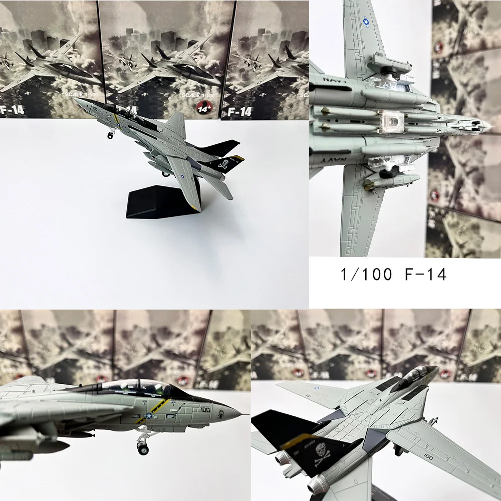1/100 Scale US F-14 F14 Tomcat Bombcat Fighter Finished Model Diecast Metal Airplane Aircraft Ornament Collection or Gifts
1/100 Scale US F-14 F14 Tomcat Bombcat Fighter Finished Model Diecast Metal Airplane Aircraft Ornament Collection or Gifts