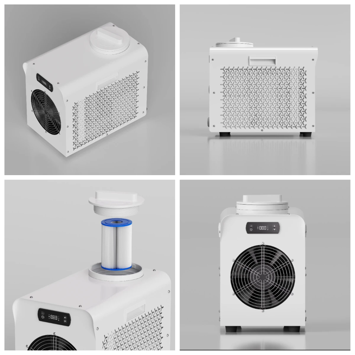 Icegalax Mini Auto Ice Bath Chiller 1/3 HP 110V with Filter Pump Ice Water Cooler R410a Water Chiller Refrigerator
Icegalax Mini Auto Ice Bath Chiller 1/3 HP 110V with Filter Pump Ice Water Cooler R410a Water Chiller Refrigerator