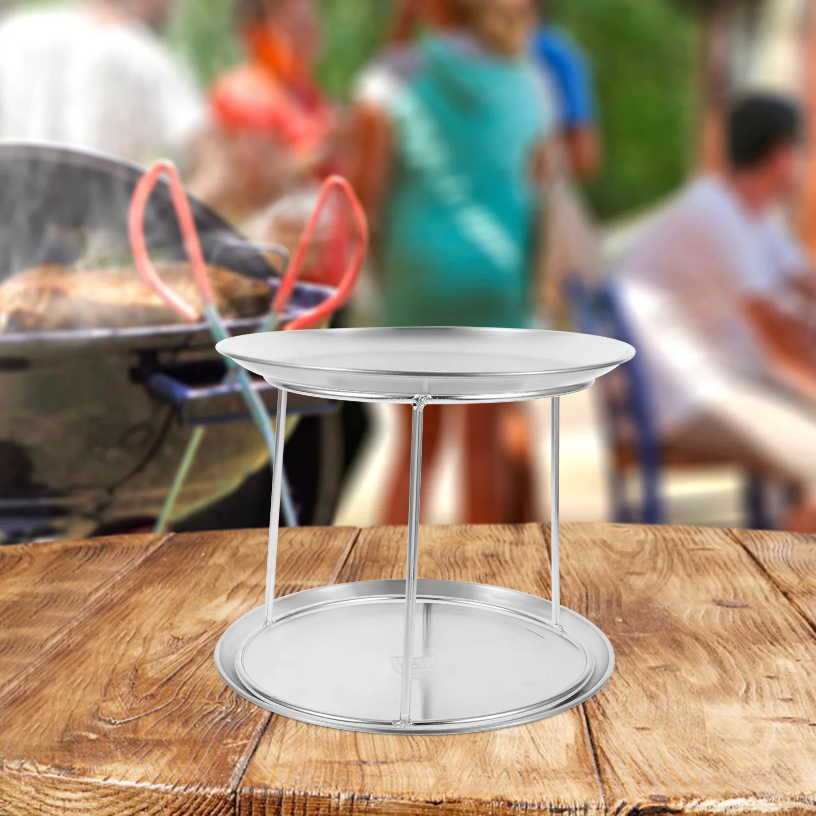 3Pcs Stainless Steel Seafood Tray Rack Compact Serving Dish Holder for Restaurant Home Barbecue Use Multi-Tier Food Plate
3Pcs Stainless Steel Seafood Tray Rack Compact Serving Dish Holder for Restaurant Home Barbecue Use Multi-Tier Food Plate