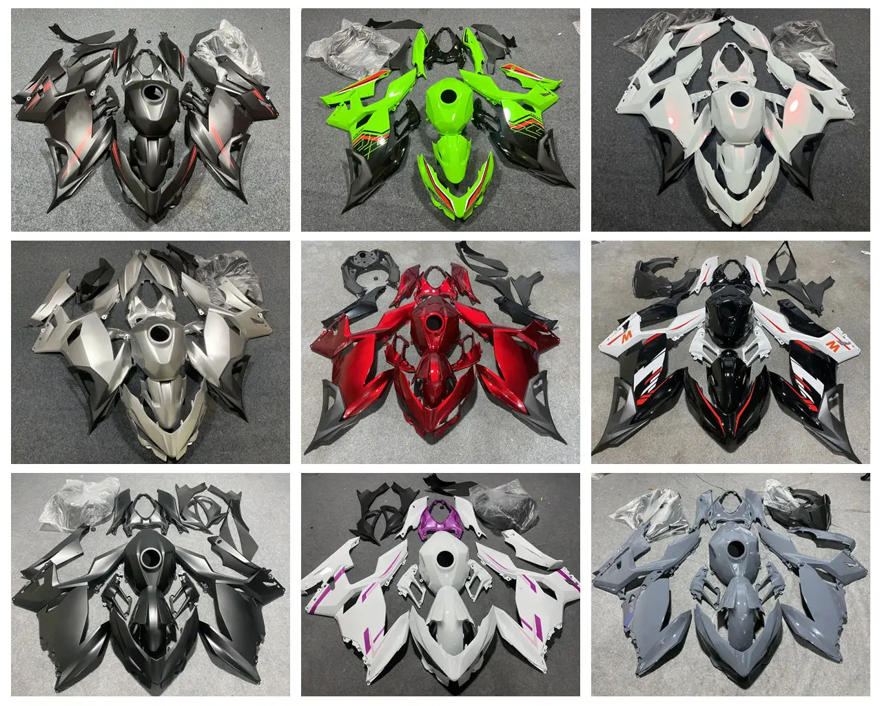 NEW ABS Fairings Kits Fit For Kawasaki NINJA 400 EX400 2018-2024 Bodywork Set Custom White Black
NEW ABS Fairings Kits Fit For Kawasaki NINJA 400 EX400 2018-2024 Bodywork Set Custom White Black