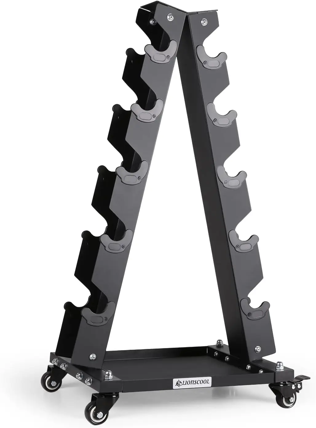 A-Frame Dumbbell Rack Stand, Portable Weight Storage Organizer with Tray & Wheels, 200-700LBS Capacity, Home Gym
A-Frame Dumbbell Rack Stand, Portable Weight Storage Organizer with Tray & Wheels, 200-700LBS Capacity, Home Gym