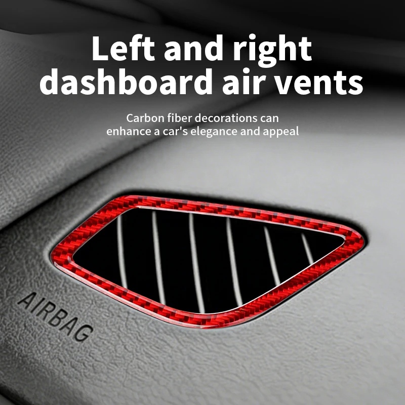 Carbon Fiber For BMW F30 F32 F34 (2013-2019) Dashboard Side Air Vent Trim Frame Sticker Car Premium Interior Tuning Accessories
Carbon Fiber For BMW F30 F32 F34 (2013-2019) Dashboard Side Air Vent Trim Frame Sticker Car Premium Interior Tuning Accessories
