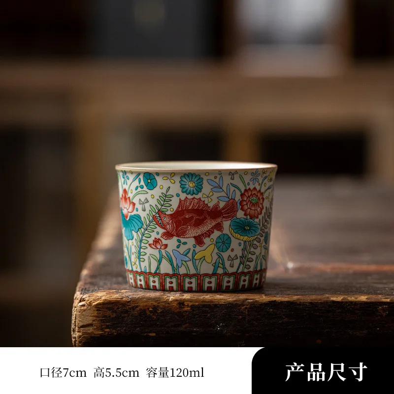 Ru Kiln Crackle Чайная чашка Большая емкость Master Cup Кола Чашка Ретро Рыба Водороги Узор Кунг-Фу Чайный сервиз Дегустационная чашка Подарок
Ru Kiln Crackle Чайная чашка Большая емкость Master Cup Кола Чашка Ретро Рыба Водороги Узор Кунг-Фу Чайный сервиз Дегустационная чашка Подарок