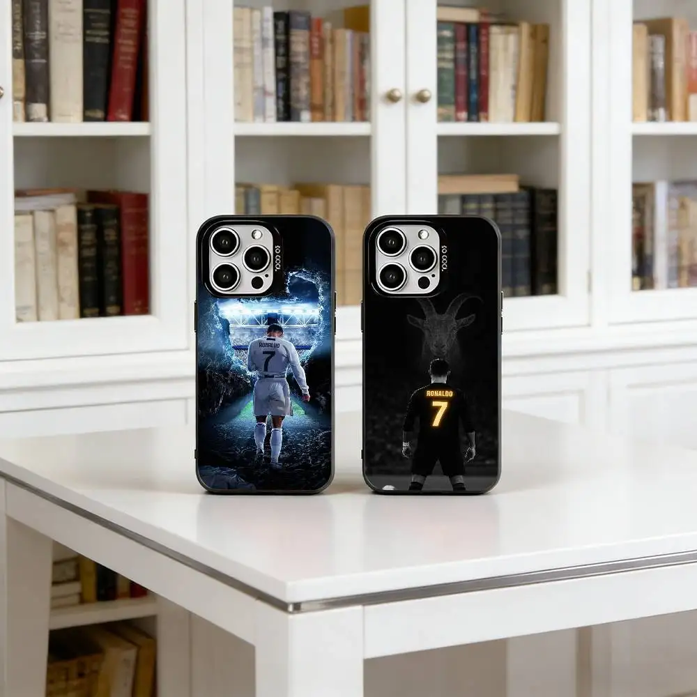 Football star Cristiano Ronaldo Phone Case For iPhone 17,16,15,14,13,12,11 Plus,Pro Max,XS,Colored Silver Plated Inside Cover
Football star Cristiano Ronaldo Phone Case For iPhone 17,16,15,14,13,12,11 Plus,Pro Max,XS,Colored Silver Plated Inside Cover