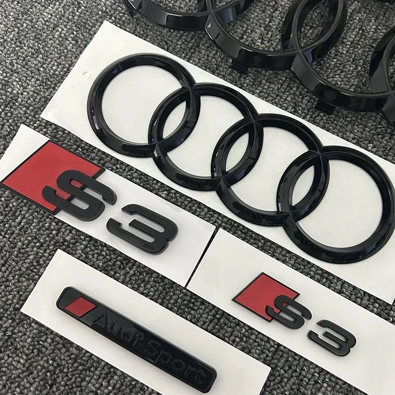 Эмблема Audi S3 4Ring, черная, из АБС-пластика, для передней решетки капота, заднего багажника, наклейка, эмблема S3, спортивная наклейка Audi для S3 2010-2020
Эмблема Audi S3 4Ring, черная, из АБС-пластика, для передней решетки капота, заднего багажника, наклейка, эмблема S3, спортивная наклейка Audi для S3 2010-2020