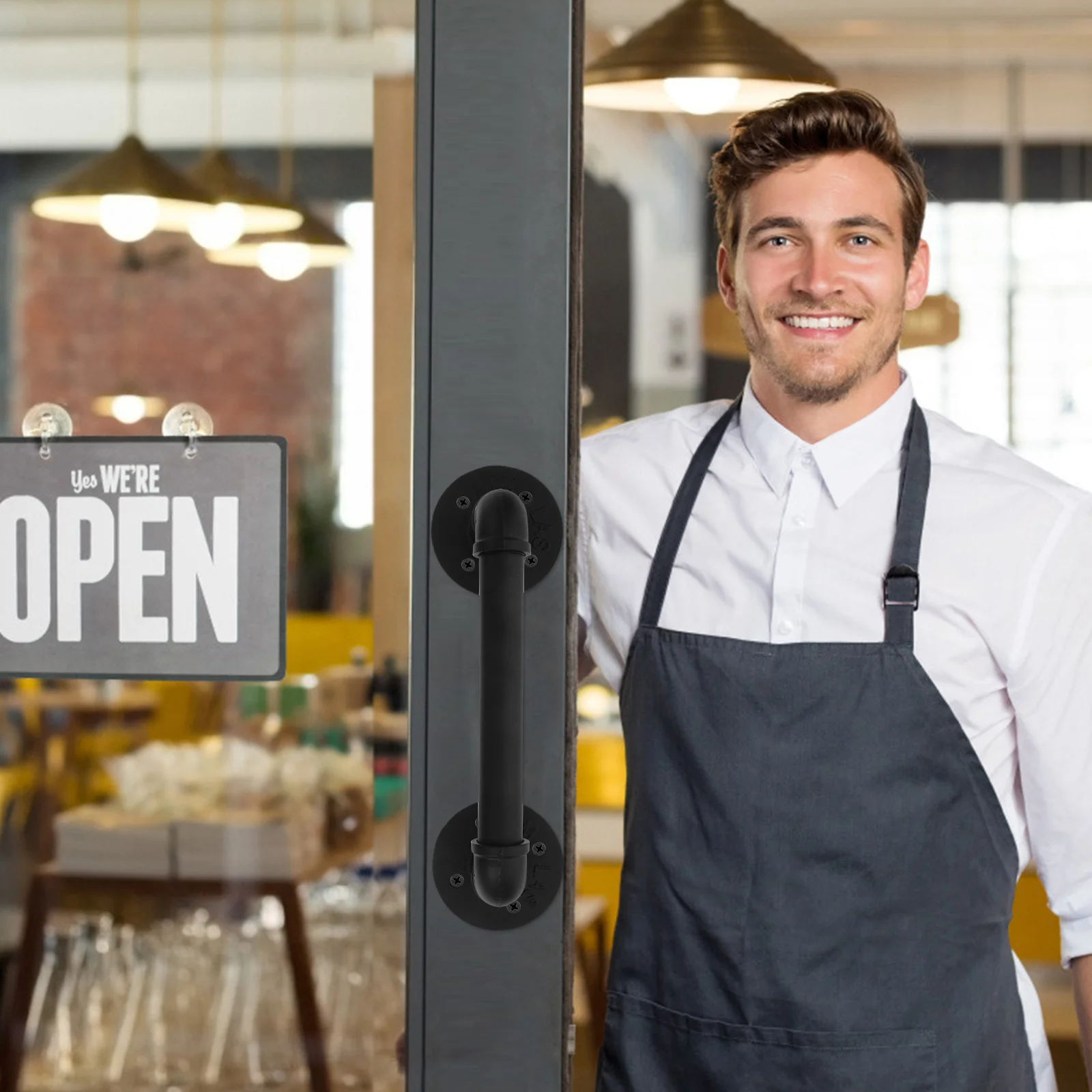 Vintage Iron Art Door Handle Industrial Style For Gate Barn Cabinet Shed Bathroom Wood Metal Doors Pull Grab
Vintage Iron Art Door Handle Industrial Style For Gate Barn Cabinet Shed Bathroom Wood Metal Doors Pull Grab