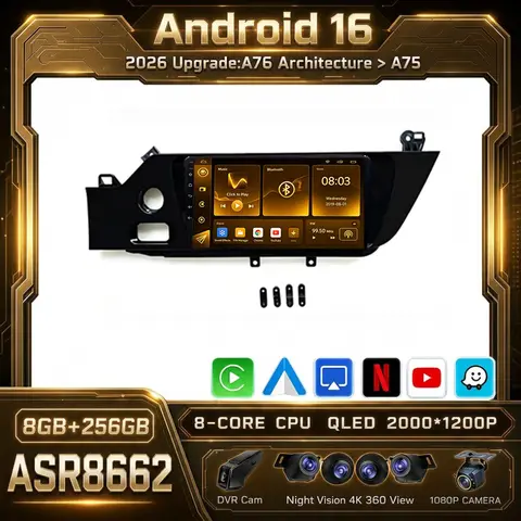 Plug & Play Android 16 For Citroen C4 PICASSO 2014 - 2020 Radio Carplay Navigazione Multimedi Head Unit Screen 2din DVD