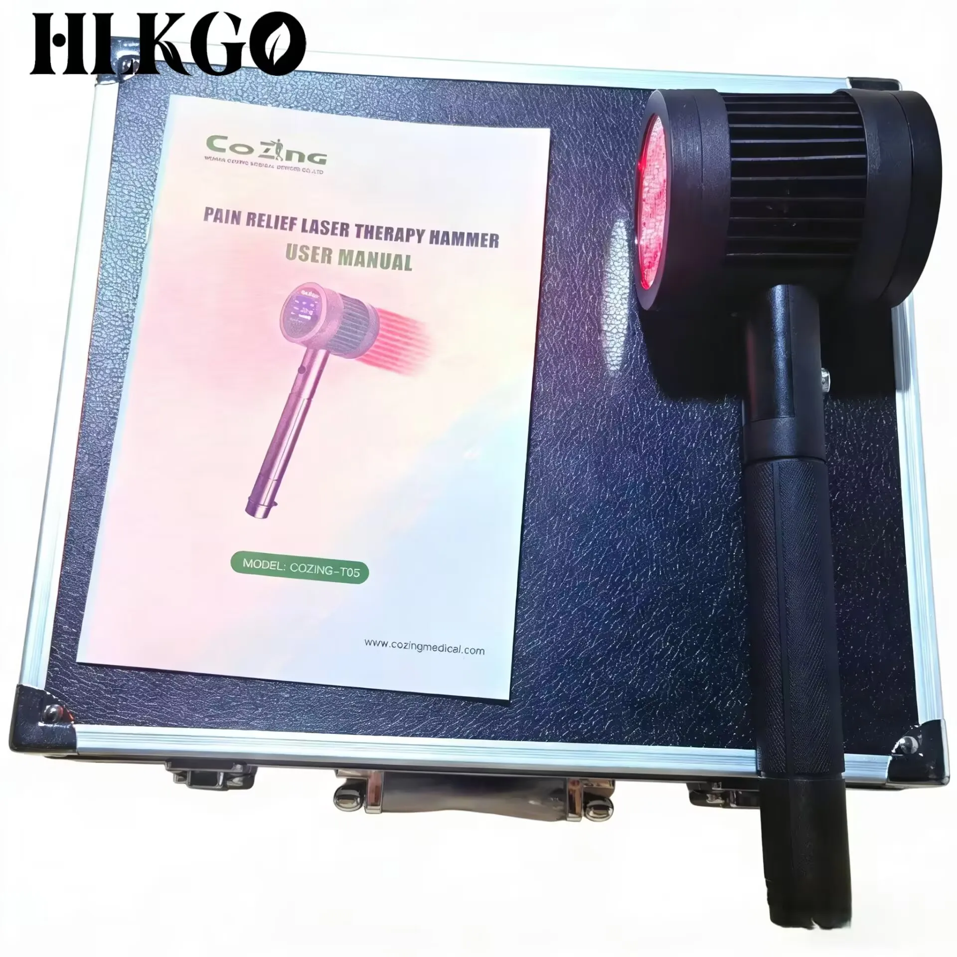 HLKGO Professional Medical Grade Cold Laser Therapy Device 1295mW 25 Diodes for Joint Pain Arthritis Wound Healing
HLKGO Professional Medical Grade Cold Laser Therapy Device 1295mW 25 Diodes for Joint Pain Arthritis Wound Healing