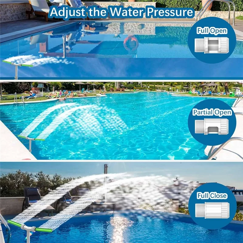 Dual Spray Water Fountain With Fluorescent Green Lights,Adjustable 2In1 Nozzle For Inground And Above Ground Pools Easy Install-
Dual Spray Water Fountain With Fluorescent Green Lights,Adjustable 2In1 Nozzle For Inground And Above Ground Pools Easy Install-
