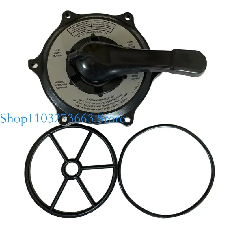 R6FE Key Cover and Handle Assembly Replacement Pool Sand Filter Part for Multiple Port Valves SPX0710X32, SP0710X62
R6FE Key Cover and Handle Assembly Replacement Pool Sand Filter Part for Multiple Port Valves SPX0710X32, SP0710X62