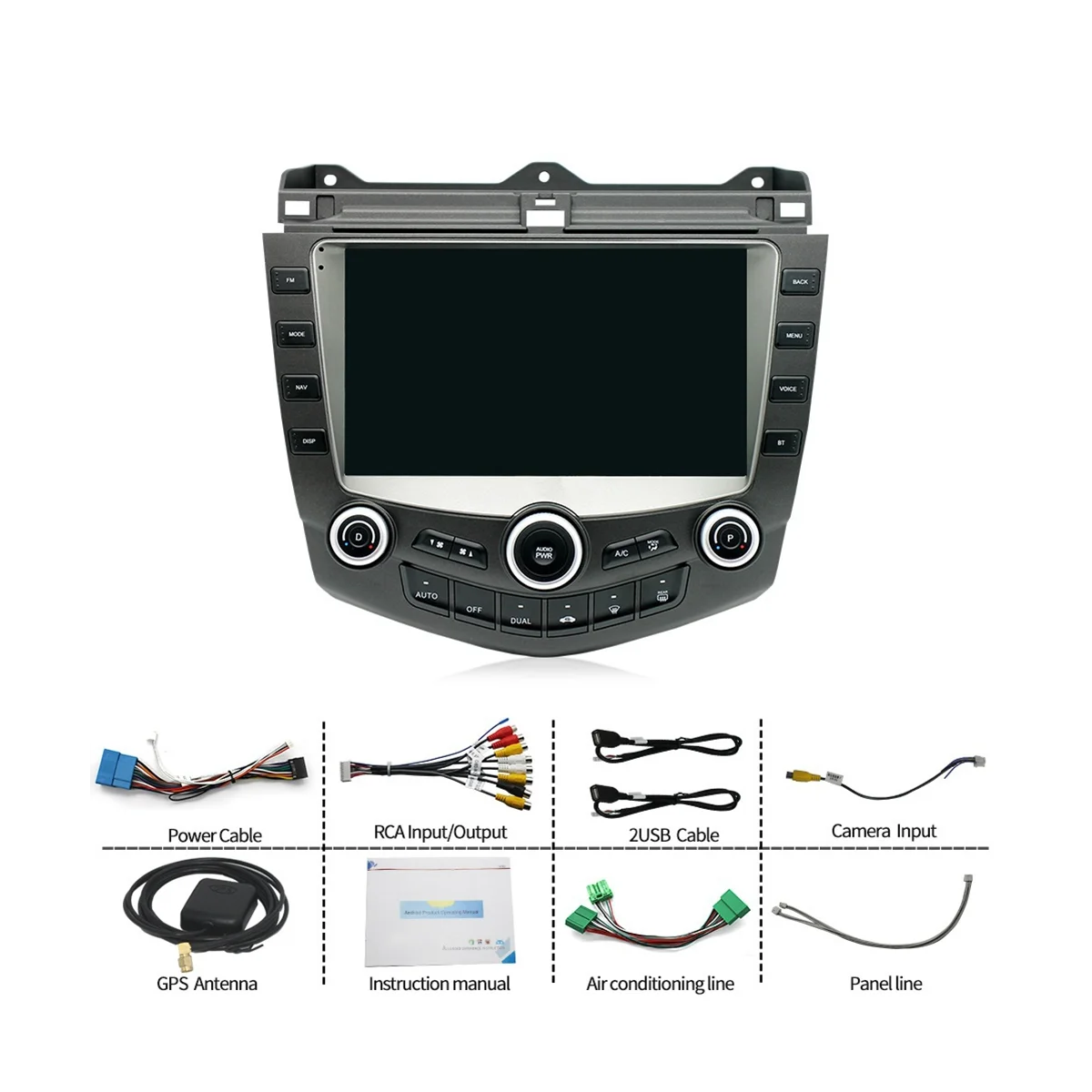 Автомагнитола на Android 11 для Accord 7 2003-2007 2 Din мультимедийный плеер WIFI GPS Carplay Автомагнитола
Автомагнитола на Android 11 для Accord 7 2003-2007 2 Din мультимедийный плеер WIFI GPS Carplay Автомагнитола
