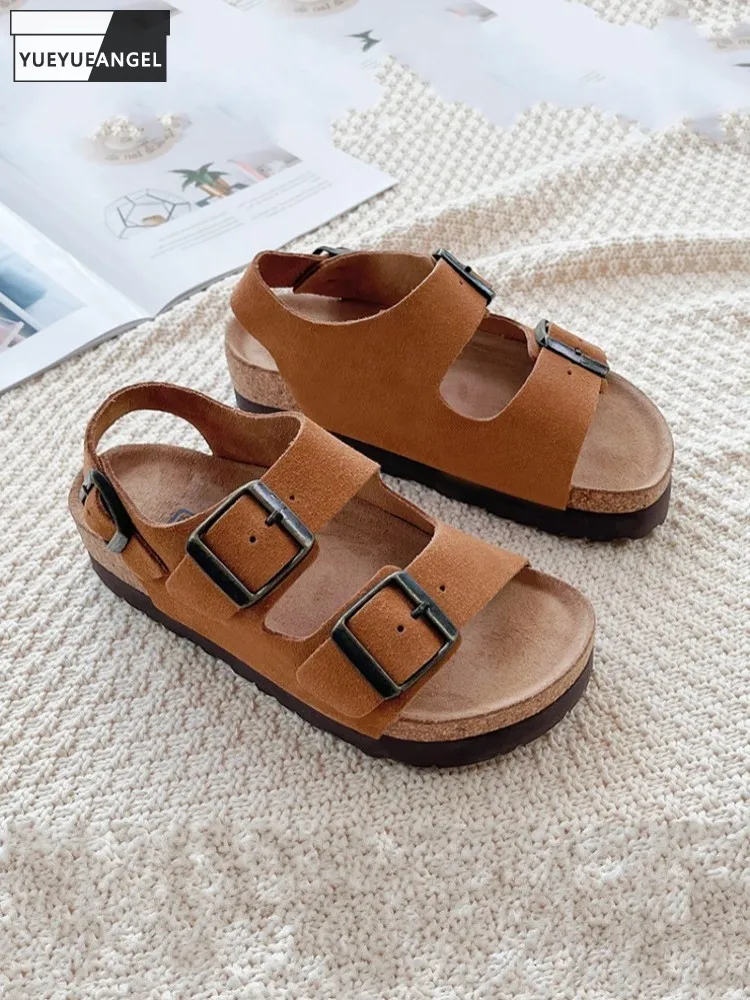 Lady Summer Casual Cow Suede Leather Comfortable Buckle Mid Heel Sandals Open Toe Fashion Solid Color Breathable Women Footwear
Lady Summer Casual Cow Suede Leather Comfortable Buckle Mid Heel Sandals Open Toe Fashion Solid Color Breathable Women Footwear