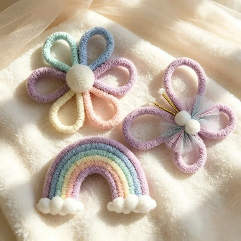Bohemian Home Decor Accessory Handwoven Rainbow Daisy Butterfly Hanging Craft Ornament For Bedroom Wall Display Gift Session
Bohemian Home Decor Accessory Handwoven Rainbow Daisy Butterfly Hanging Craft Ornament For Bedroom Wall Display Gift Session