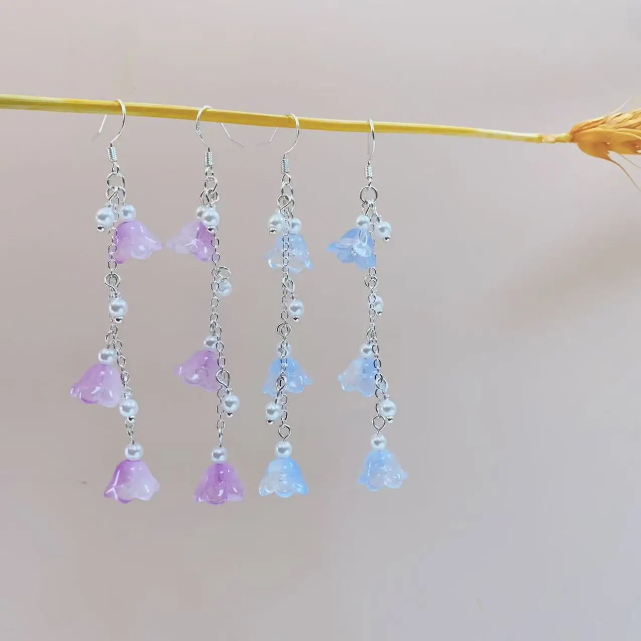 Gufengling Orchid Earrings Women's New Style Sweet Flower Long Style Tassel Advanced Trendy Earrings
Gufengling Orchid Earrings Women's New Style Sweet Flower Long Style Tassel Advanced Trendy Earrings