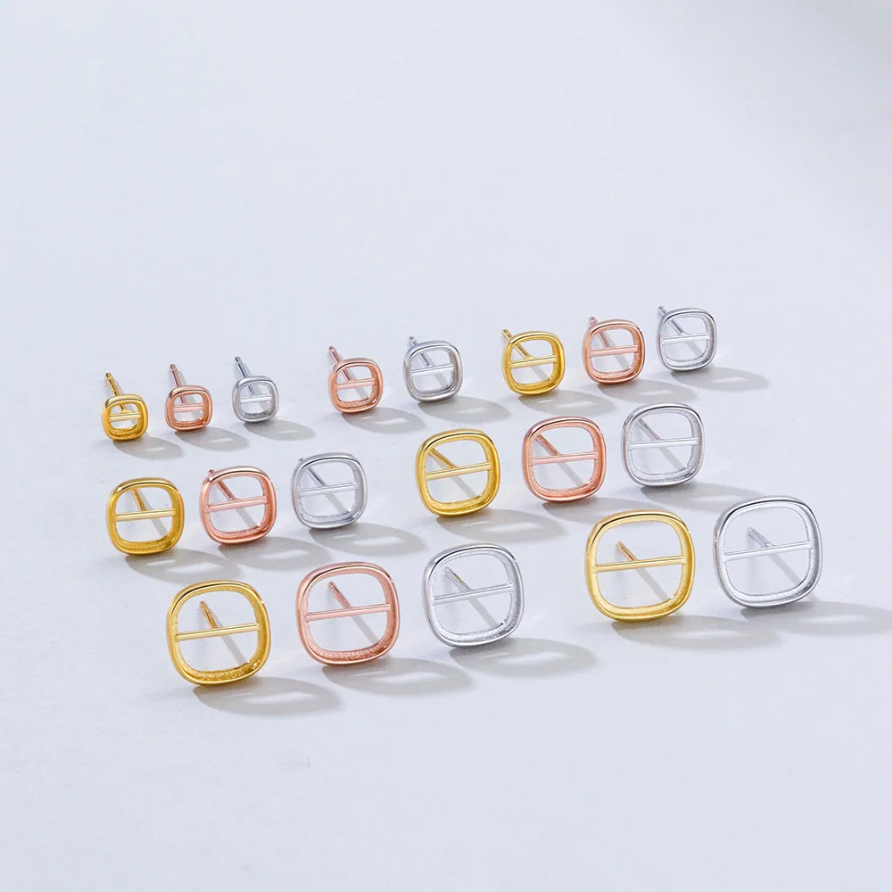 Bezel Set Earring Blanks, S925 Sterling Silver Round & Square Prong Settings Polished DIY Glue Stone Bases for Jewelry Making
Bezel Set Earring Blanks, S925 Sterling Silver Round & Square Prong Settings Polished DIY Glue Stone Bases for Jewelry Making