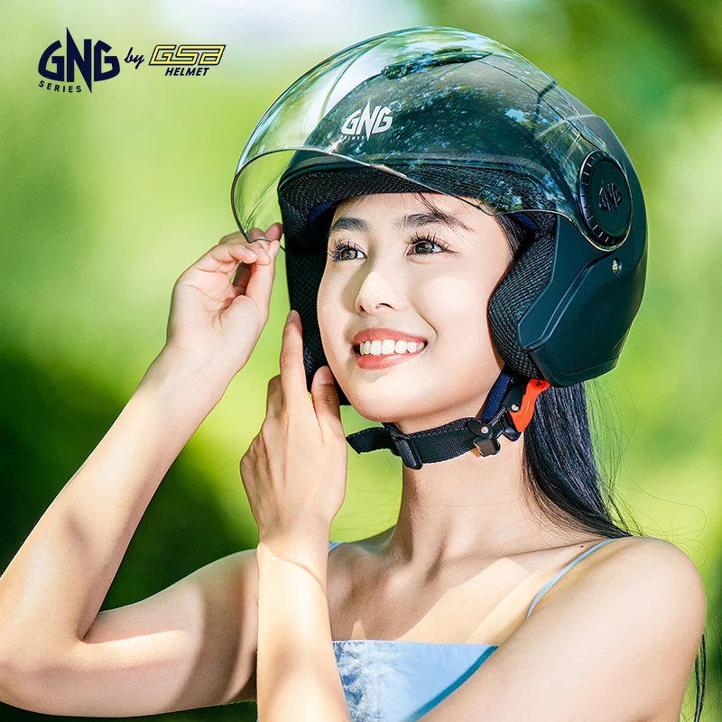 Electric motorcycle helmet men women 4 season universal half helmet warm comfortable GSB new 249 safety helmet for55-60cm
Electric motorcycle helmet men women 4 season universal half helmet warm comfortable GSB new 249 safety helmet for55-60cm