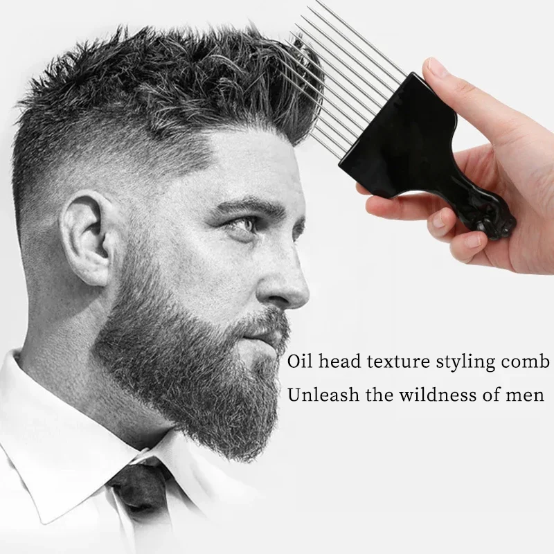 1pc stainless steel oil head curly hair men's comb steel needle fork hair brush hair styling tool Special for real hair wigs
1pc stainless steel oil head curly hair men's comb steel needle fork hair brush hair styling tool Special for real hair wigs