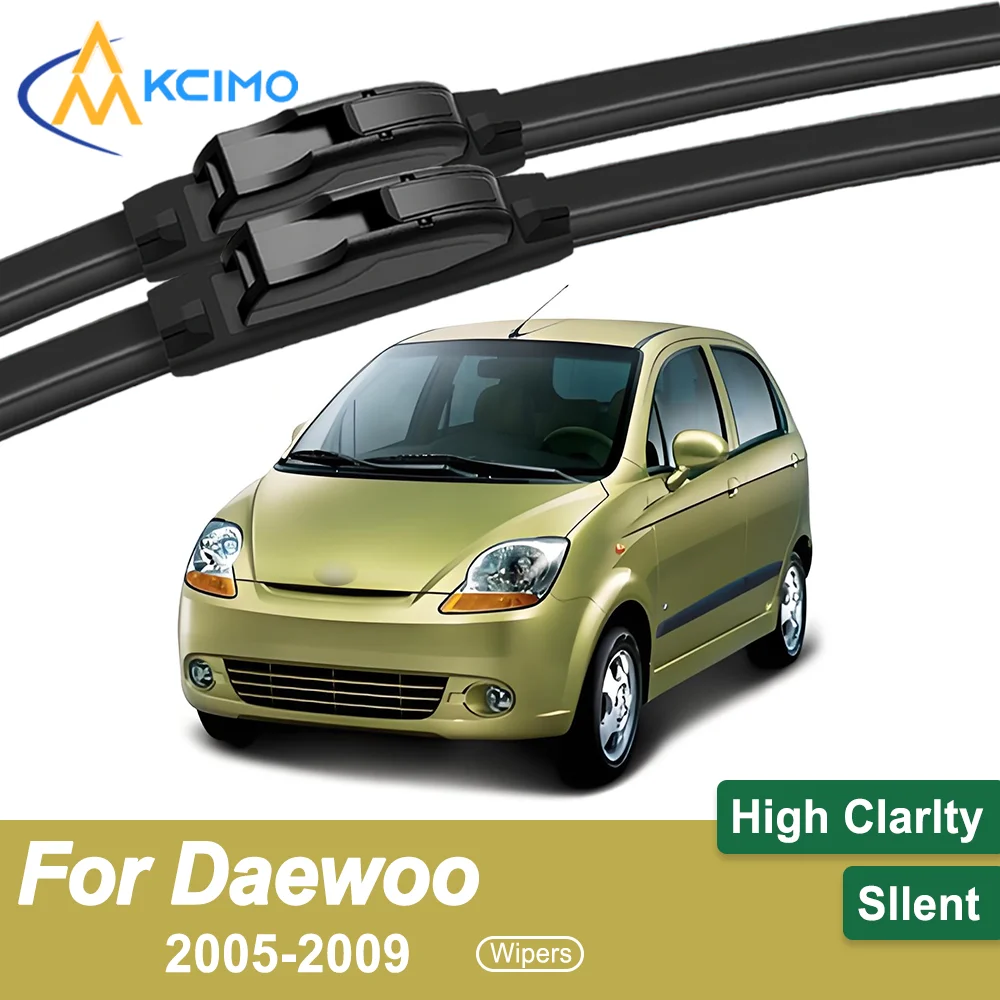 2PCS Front Wiper Blades for Daewoo Matiz Classic M200/M250 2005–2009 All-Weather Durable Easy Install Safe Driving Anytime
2PCS Front Wiper Blades for Daewoo Matiz Classic M200/M250 2005–2009 All-Weather Durable Easy Install Safe Driving Anytime