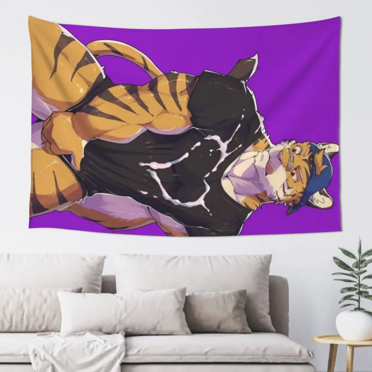 Sexy furry tiger bara wearing a hat Tapestry Wall Decor Hanging Bedroom Decor Wall Decorations Outdoor Decoration Tapestry
Sexy furry tiger bara wearing a hat Tapestry Wall Decor Hanging Bedroom Decor Wall Decorations Outdoor Decoration Tapestry