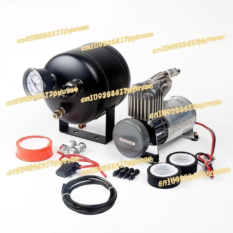 12V car modification automatic start-stop suspension air pump set 2L air horn car tire air motor pressure
12V car modification automatic start-stop suspension air pump set 2L air horn car tire air motor pressure