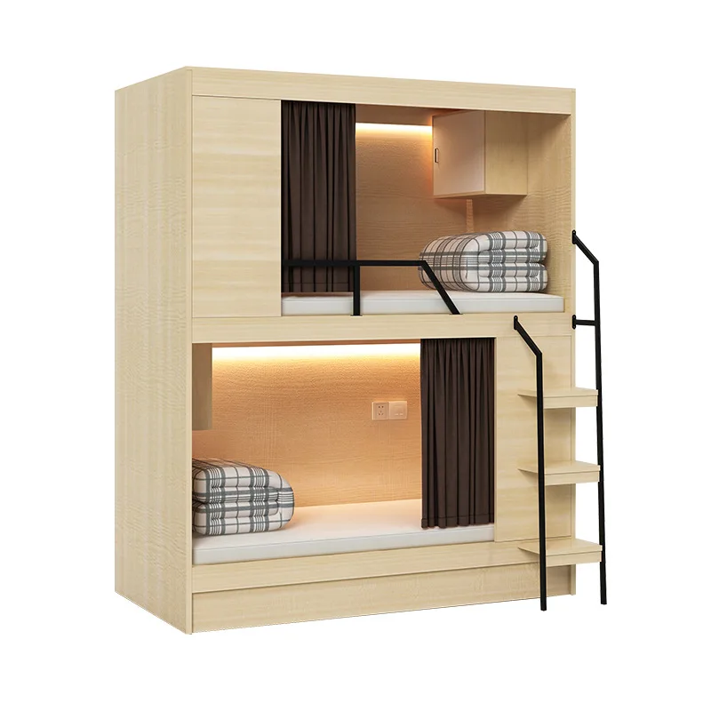 Furniture space capsule e-sports hotel bunk beds Youth hostel staff double floor all-inclusive board apartment bed
Furniture space capsule e-sports hotel bunk beds Youth hostel staff double floor all-inclusive board apartment bed