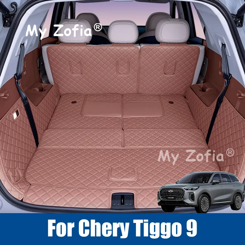 For Chery Tiggo 9 2025 2026 Trunk Mat Leather Durable Cargo Liner Carpets Full Coverage Rear Interior Special Accessories
For Chery Tiggo 9 2025 2026 Trunk Mat Leather Durable Cargo Liner Carpets Full Coverage Rear Interior Special Accessories