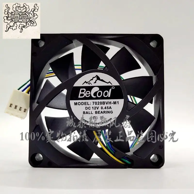 Ltsf For COOLSERVER 7020BVH-M1 DC 12V 0.45A 70x70x20mm 4-Wire Server Cooling Fan7cm
Ltsf For COOLSERVER 7020BVH-M1 DC 12V 0.45A 70x70x20mm 4-Wire Server Cooling Fan7cm