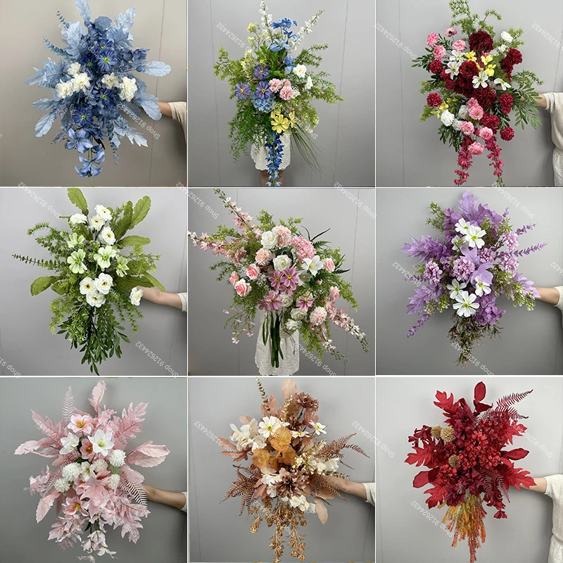 Wedding Props Artificial Crescent Hanging flowers Flower Row Arrangement Table T Stage Road Lead Flora lWedding Arch Decor
Wedding Props Artificial Crescent Hanging flowers Flower Row Arrangement Table T Stage Road Lead Flora lWedding Arch Decor