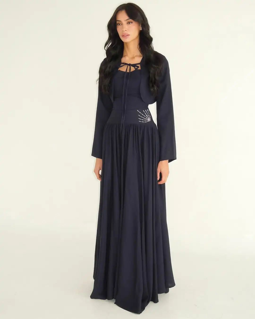 Customized Long Sleeves Prom Dresses Strapless Floor Length Pleated Beadings Party Dresses Evening Dresses
Customized Long Sleeves Prom Dresses Strapless Floor Length Pleated Beadings Party Dresses Evening Dresses