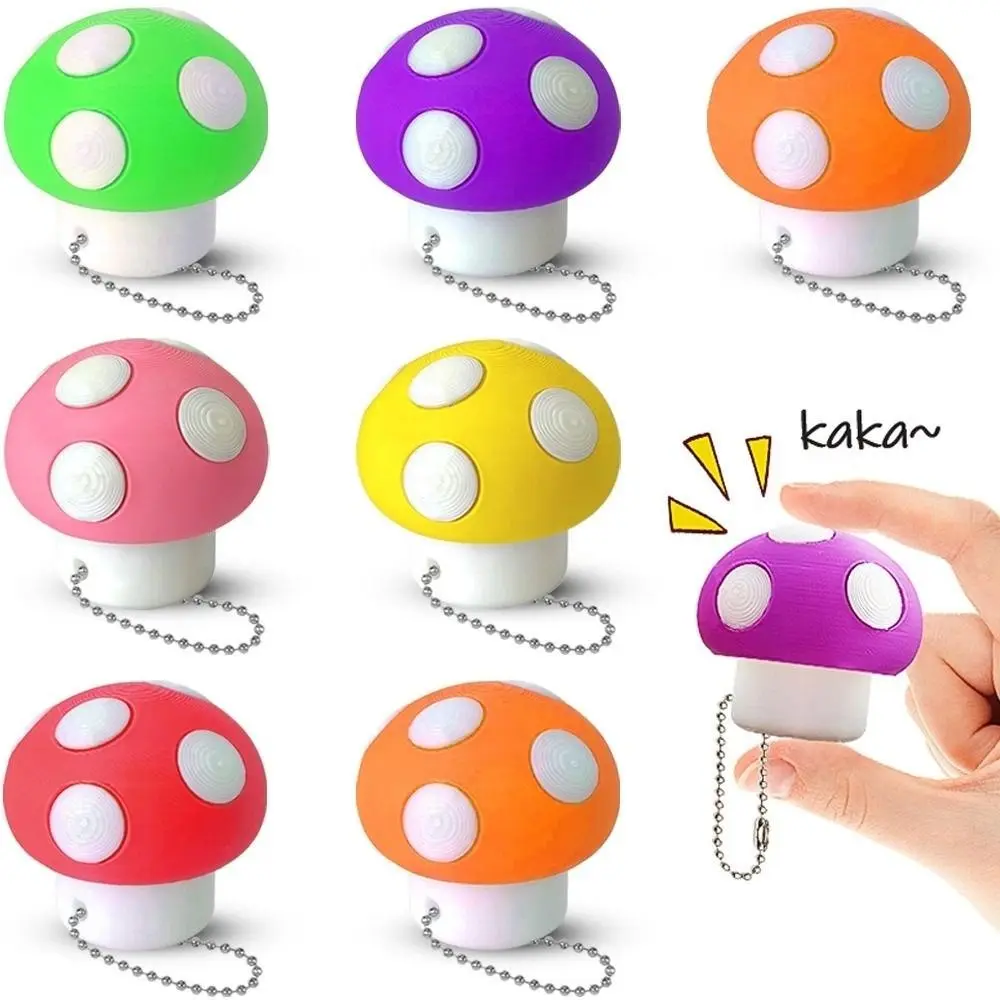 Creative 3D Printed Mechanical Keyboard Keychain Artificial Mushroom Key Button Finger Keyboard Fidget Toys Adults Kids Gifts
Creative 3D Printed Mechanical Keyboard Keychain Artificial Mushroom Key Button Finger Keyboard Fidget Toys Adults Kids Gifts