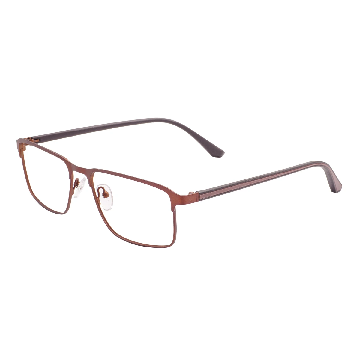 Large Metal Rectangular Glasses Frame Men's Business Spectacle For Medical Optical Prescription Lenses For Far and Near Sight
Large Metal Rectangular Glasses Frame Men's Business Spectacle For Medical Optical Prescription Lenses For Far and Near Sight