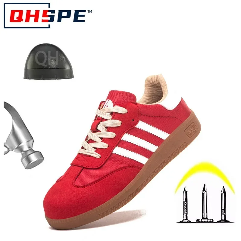 Steel Toe Labor Protection Shoes Canvas Breathable and Durable Protection Anti Smashing and Anti Rubber Sole Comfortable
Steel Toe Labor Protection Shoes Canvas Breathable and Durable Protection Anti Smashing and Anti Rubber Sole Comfortable
