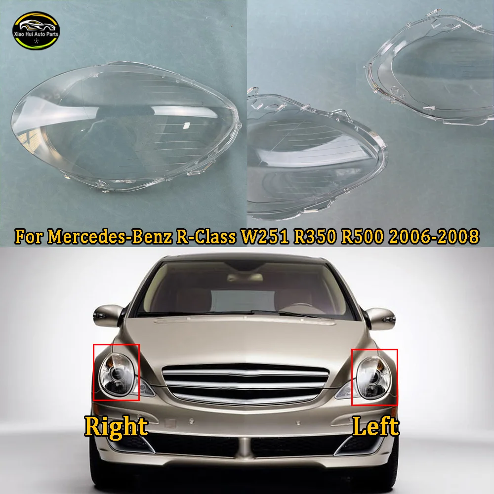 Headlight Shell Transparent Lampshade Headlamp Cover Lens Plexiglass 2006 2007 2008 For Mercedes-Benz R-Class W251 R350 R500
Headlight Shell Transparent Lampshade Headlamp Cover Lens Plexiglass 2006 2007 2008 For Mercedes-Benz R-Class W251 R350 R500