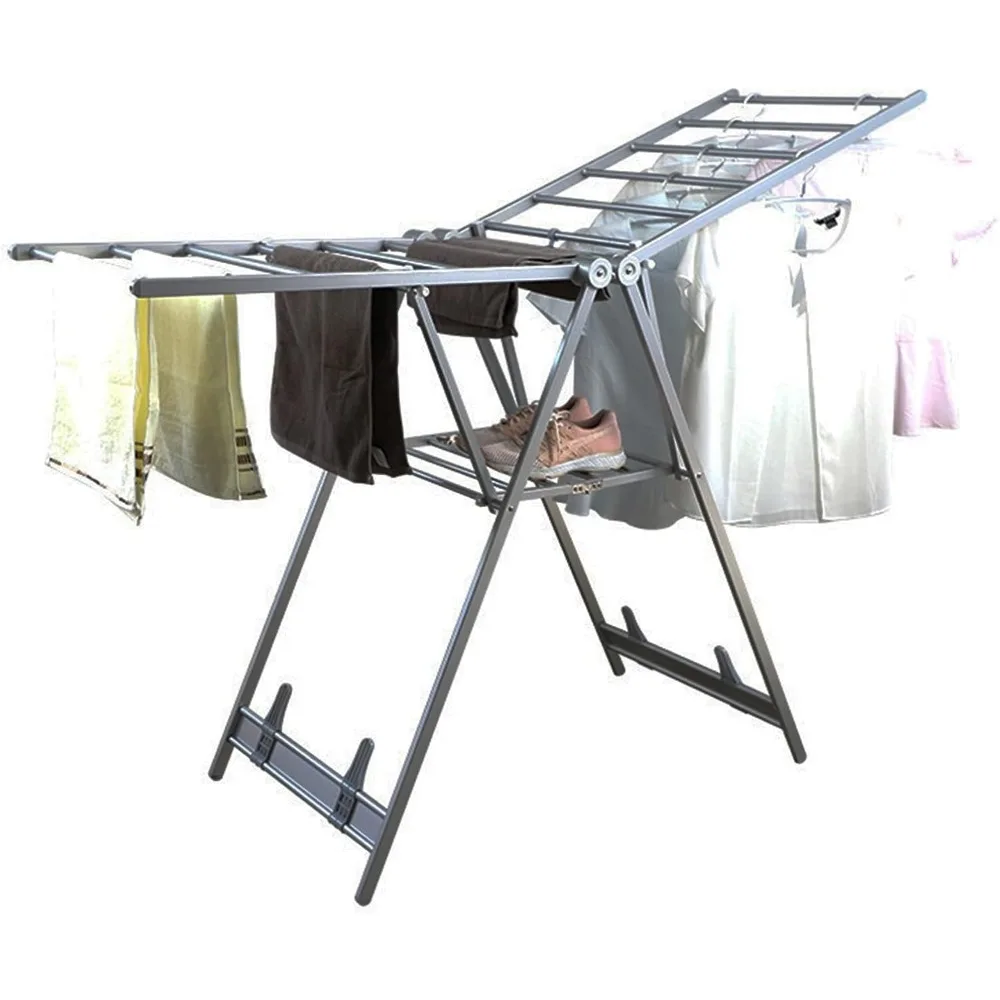 Clothes Drying Rack, Large Folding Laundry Rack, Heavy-Duty, Folding Floor-Standing Clothes Drying Rack, Space-Saving Storage, U
Clothes Drying Rack, Large Folding Laundry Rack, Heavy-Duty, Folding Floor-Standing Clothes Drying Rack, Space-Saving Storage, U