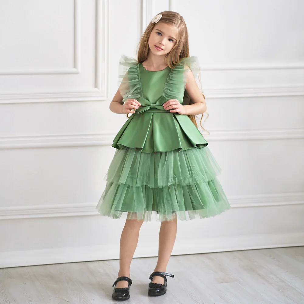 Girl's Formal Dress Fluffy Flower Girl's Formal Girl's Mesh Cake, Princess Skirt, Children's Piano Festival Performance Dress
Girl's Formal Dress Fluffy Flower Girl's Formal Girl's Mesh Cake, Princess Skirt, Children's Piano Festival Performance Dress