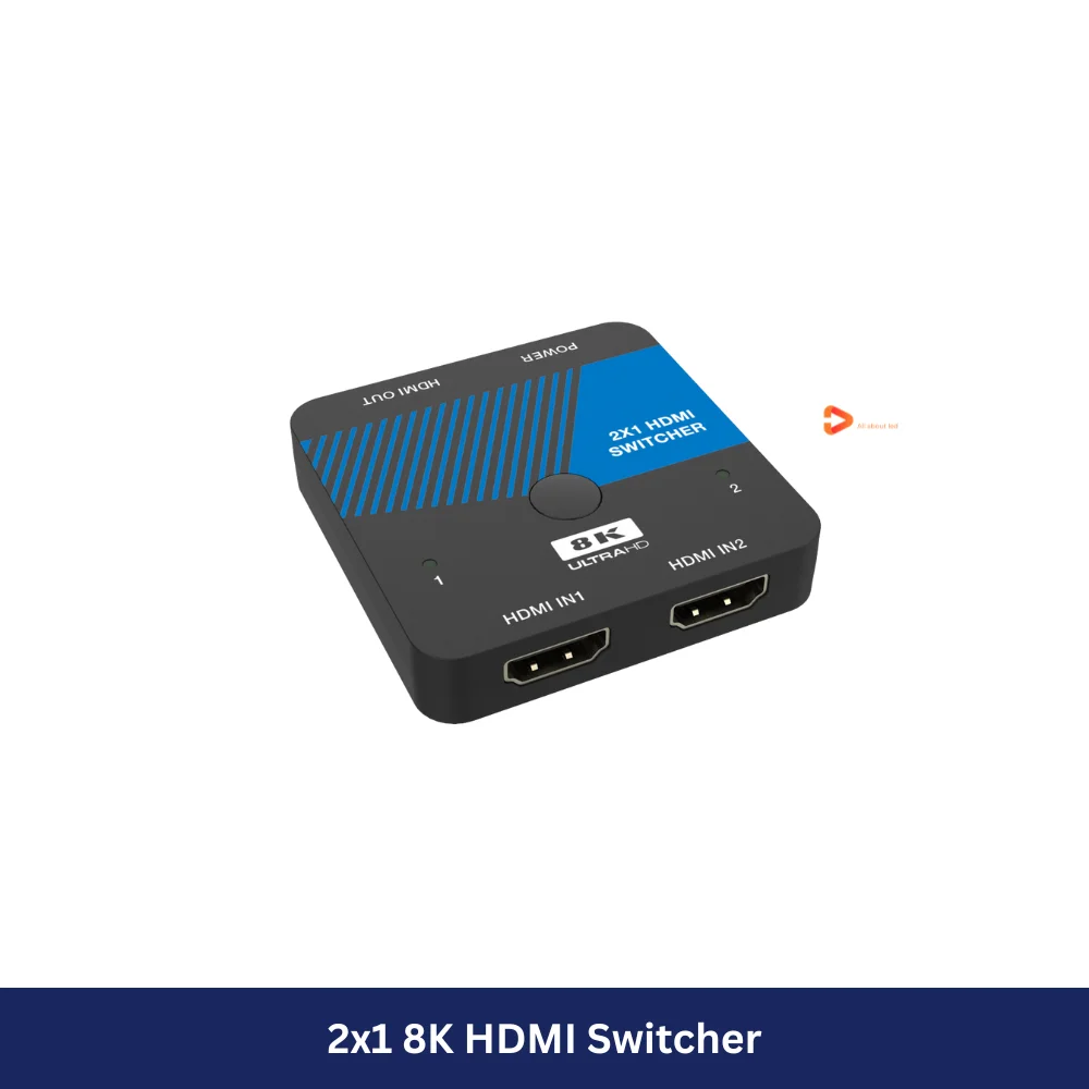 Коммутатор 8K60 HDMI 2/4x1 
Коммутатор 8K60 HDMI 2/4x1