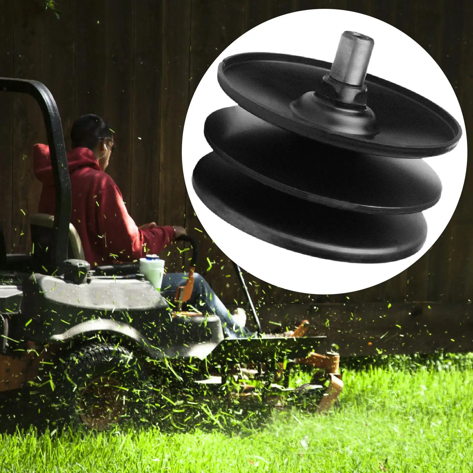 Variable Speed Pulley Replaces Garden Supplies Easy Installation Pulley Assembly 656P05011 656-0059A 956-04015A 956-04015B
Variable Speed Pulley Replaces Garden Supplies Easy Installation Pulley Assembly 656P05011 656-0059A 956-04015A 956-04015B