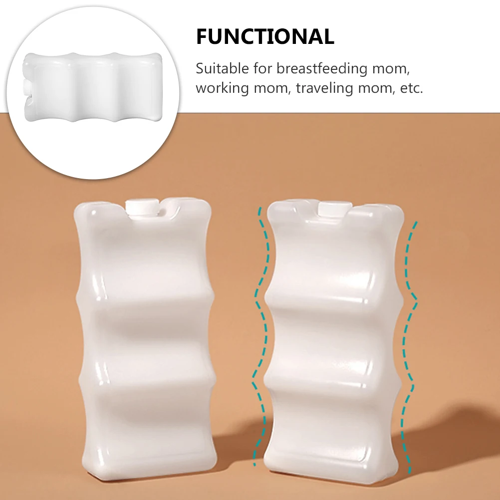 Contoured Ice Pack For Breast Milk Storage Lightweight Portable Breastfeeding Cooler Bag Travel Mom Gift Ice Box Container
Contoured Ice Pack For Breast Milk Storage Lightweight Portable Breastfeeding Cooler Bag Travel Mom Gift Ice Box Container