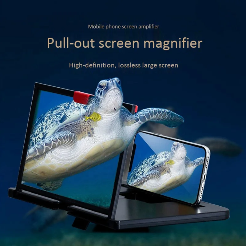 B74A 4X Mobile Phone Screen Magnifier 12 Inch 3D HD Video Amplifier Stand Bracket With Movie Game Red Folding Desk Holder
B74A 4X Mobile Phone Screen Magnifier 12 Inch 3D HD Video Amplifier Stand Bracket With Movie Game Red Folding Desk Holder