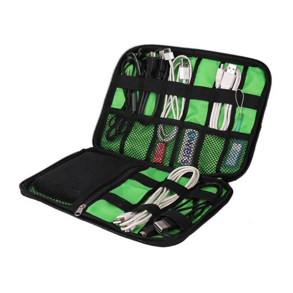 Versatile USB Cable Storage Bag Waterproof Electronics Organizer for Travel Digital Accessories Case
Versatile USB Cable Storage Bag Waterproof Electronics Organizer for Travel Digital Accessories Case