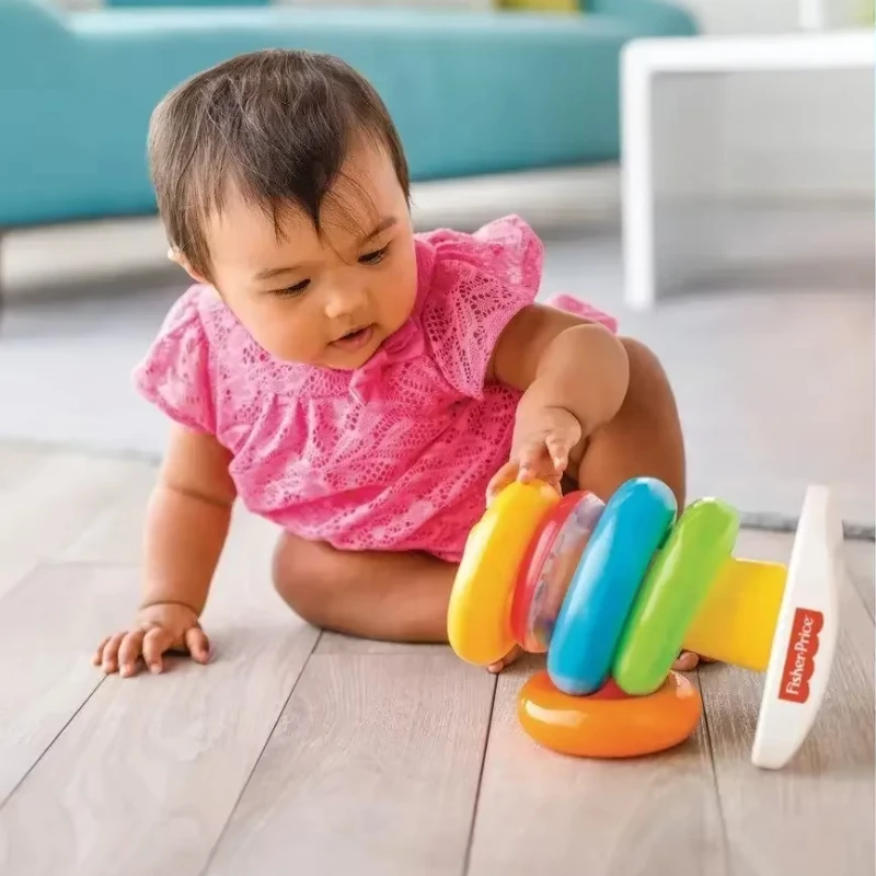 0-36 Months Stack Up Nesting Rainbow Tower Ring Learning Brilliant Basics Rock-a-Stack Rattle Baby Educational toy
0-36 Months Stack Up Nesting Rainbow Tower Ring Learning Brilliant Basics Rock-a-Stack Rattle Baby Educational toy