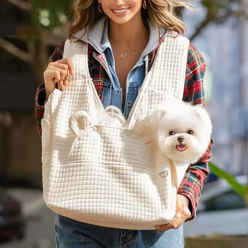 Portable Pet Backpack with Large Capacity, Breathable and Comfortable Cotton Strap and Safety Buckle Lock Design
Portable Pet Backpack with Large Capacity, Breathable and Comfortable Cotton Strap and Safety Buckle Lock Design