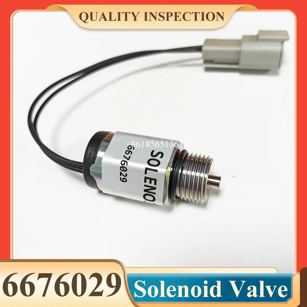 12V Stop Solenoid Valve 667-6029 6676029 For Loader 963 S100 S130 S150 S160 S175 S185 S205 S570 S590 S595
12V Stop Solenoid Valve 667-6029 6676029 For Loader 963 S100 S130 S150 S160 S175 S185 S205 S570 S590 S595