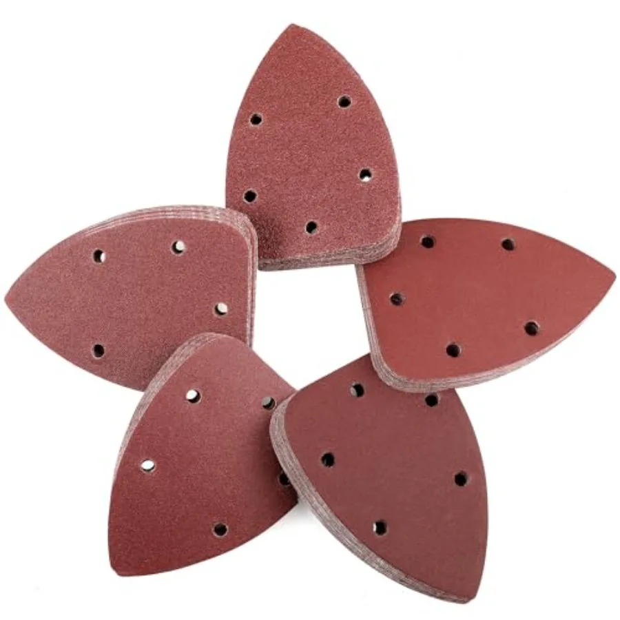 150PCS Mouse Sander Pads, 5 Hole Detail Sander Sandpaper Sanding Sheets, 40/80/120/180/240 Assorted Grits for Wood Furniture
150PCS Mouse Sander Pads, 5 Hole Detail Sander Sandpaper Sanding Sheets, 40/80/120/180/240 Assorted Grits for Wood Furniture
