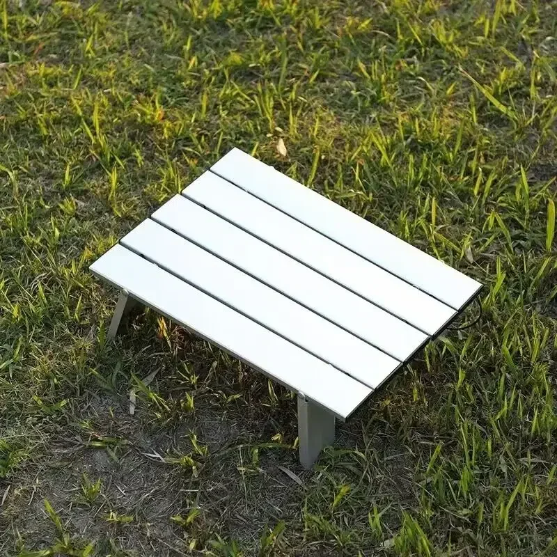 B Mini Camping Table Ultralight Portable Aluminum Alloy Outdoor Table Roll-Up Folding Table for Backpacking Picnic BBQ
B Mini Camping Table Ultralight Portable Aluminum Alloy Outdoor Table Roll-Up Folding Table for Backpacking Picnic BBQ