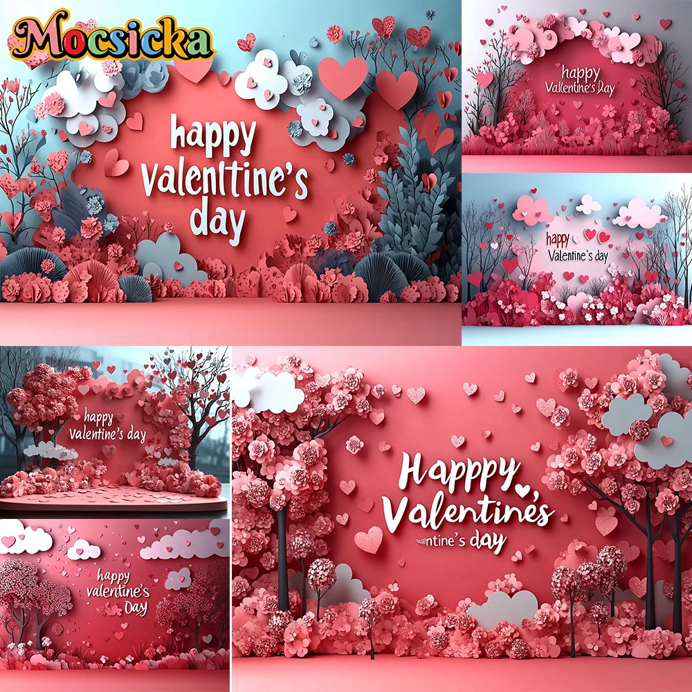 Mocsicka Photography Backdrop Happy Valentine's Day Pink Flowers Decoration Wedding Couple Portrait Backgrounds For Photographs
Mocsicka Photography Backdrop Happy Valentine's Day Pink Flowers Decoration Wedding Couple Portrait Backgrounds For Photographs