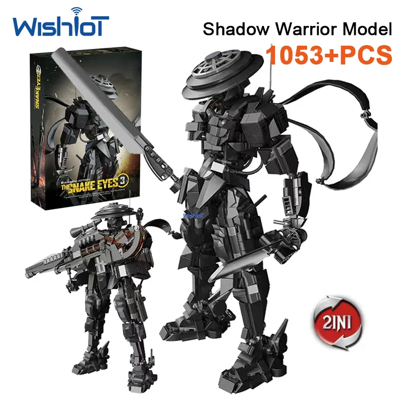 2012 1053pcs Silent Ninja Warrior Building Block Set Small Particle Assembly Model Kit DIY Toys for Christmas Gifts Boy
2012 1053pcs Silent Ninja Warrior Building Block Set Small Particle Assembly Model Kit DIY Toys for Christmas Gifts Boy